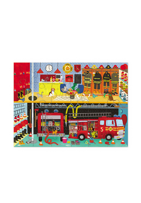 Puzzle 24pc PARQUE DE BOMBEROS