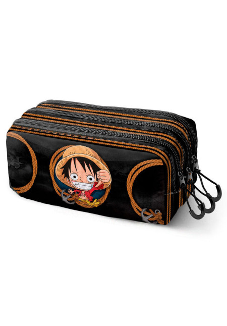 Portatodo triple ONE PIECE