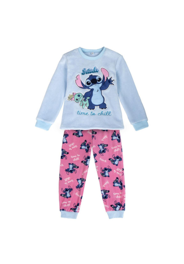 Pijama coralina STITCH