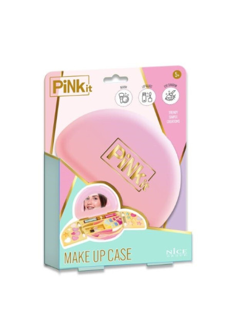 Pink it make up case