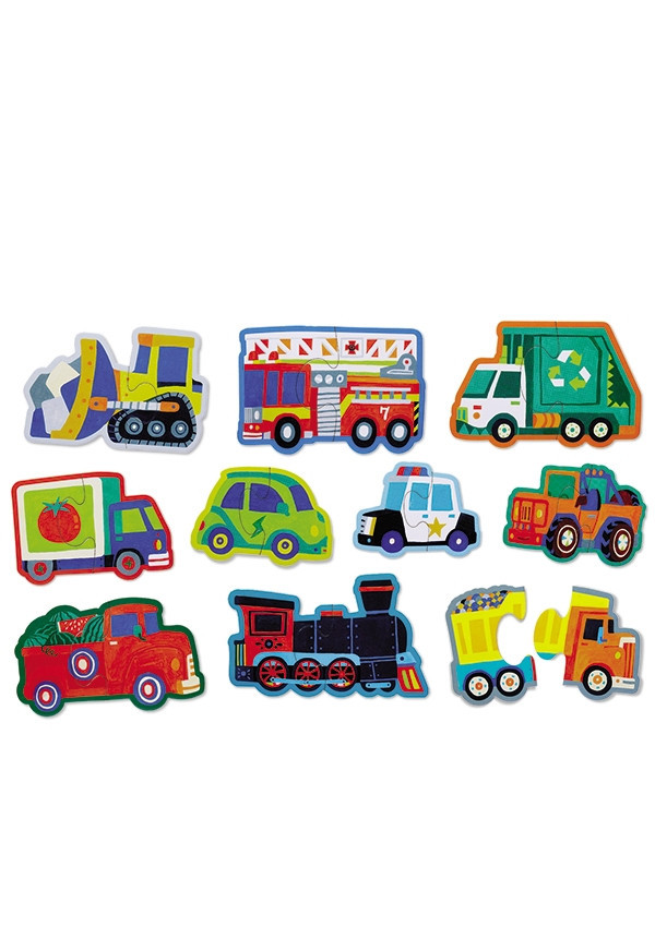 Puzzle 2pc VEHICULOS