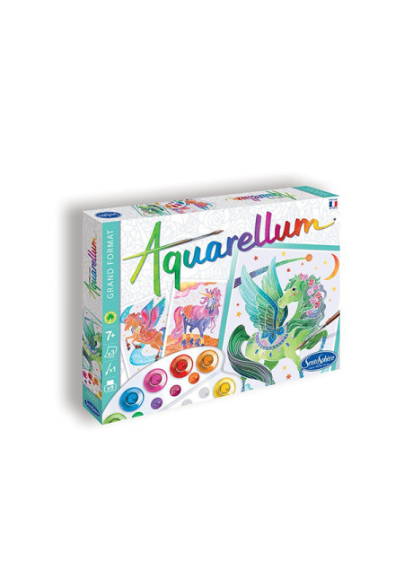 Aquarellum UNICORNIOS y PEGASOS
