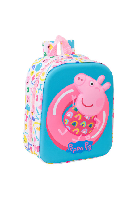 Mochila 27cm 3D PEPPA