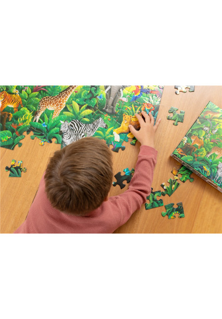 Puzzle 100pc JUNGLE