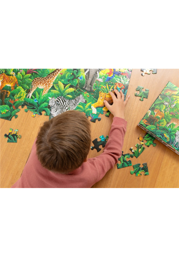Puzzle 100pc JUNGLE
