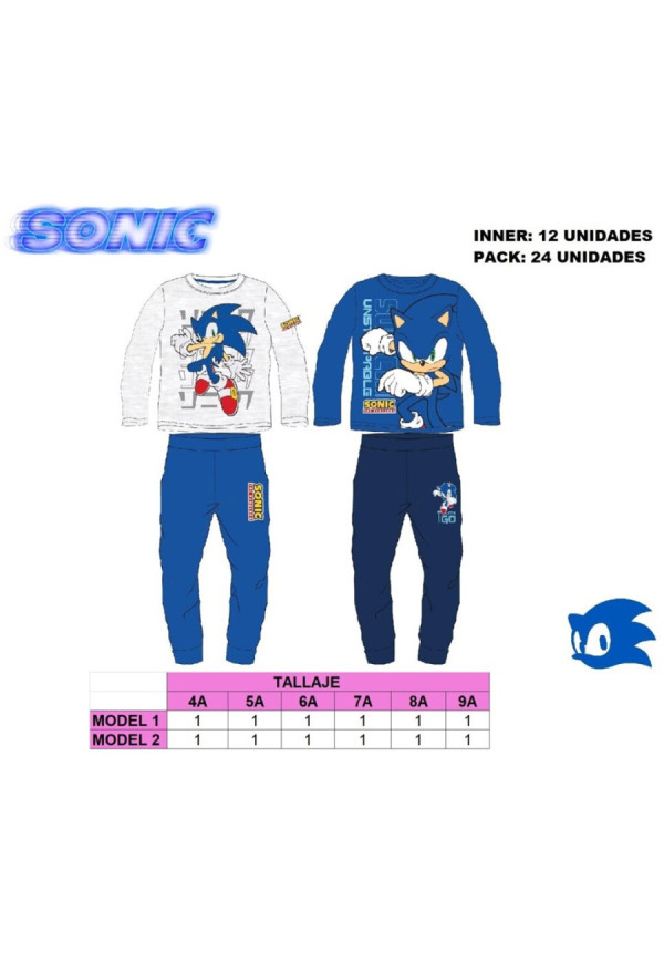 Pijama algodón SONIC