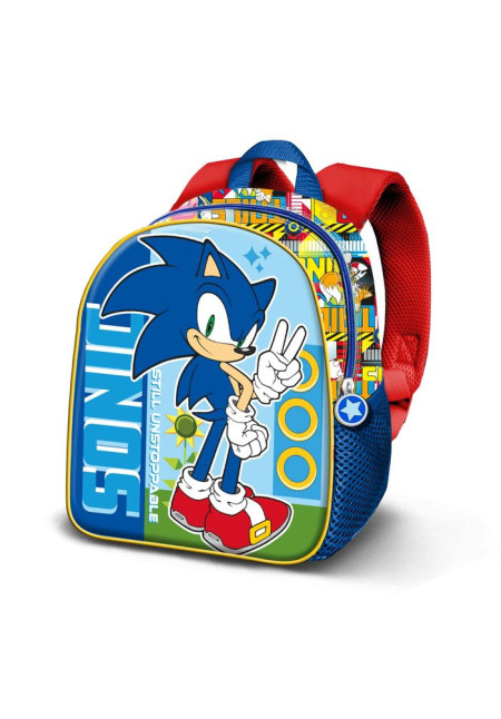 Mochila 31cm 3D SONIC