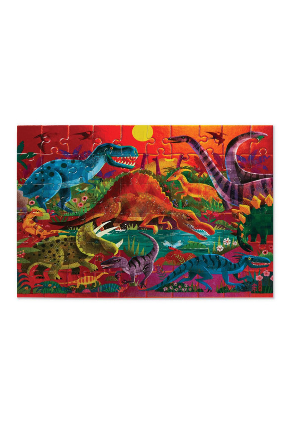 Puzzle 60pc DINOS