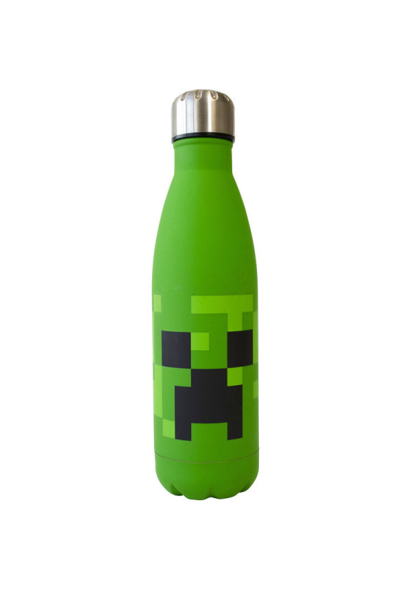 Botella 600ml MINECRAFT tacto suave