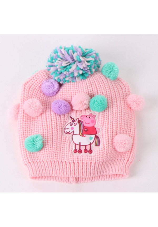 Set gorro guante bufanda PEPPA