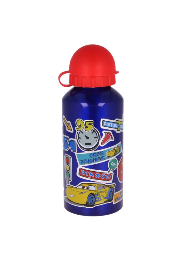 Botella 400ml aluminio CARS
