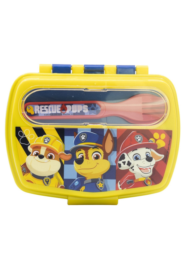 Tupper rect cubiertos PAW PATROL