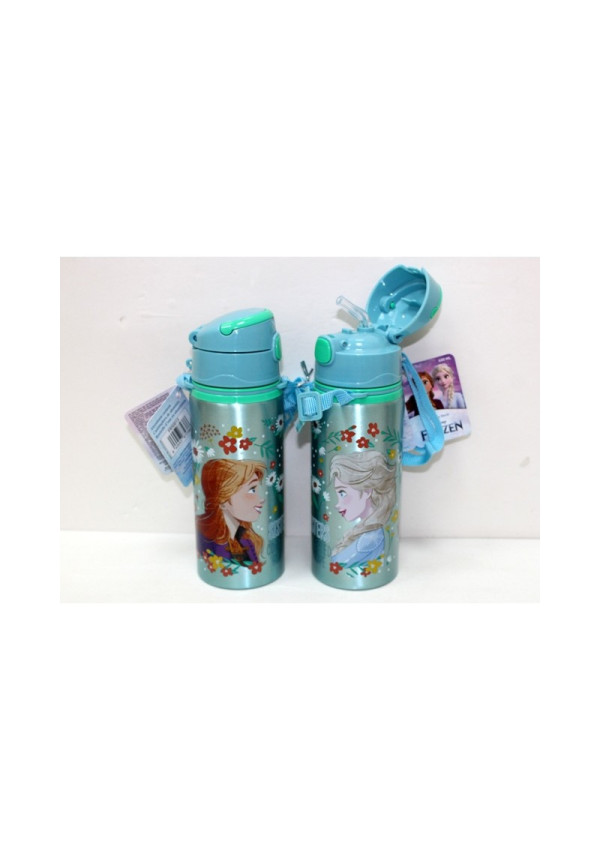 Botella 600ml correa FROZEN flowers