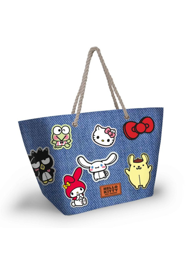 Bolso playa HELLO KITTY stickers