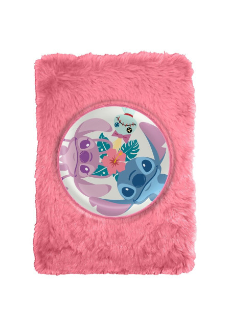 Libreta plush STITCH 
