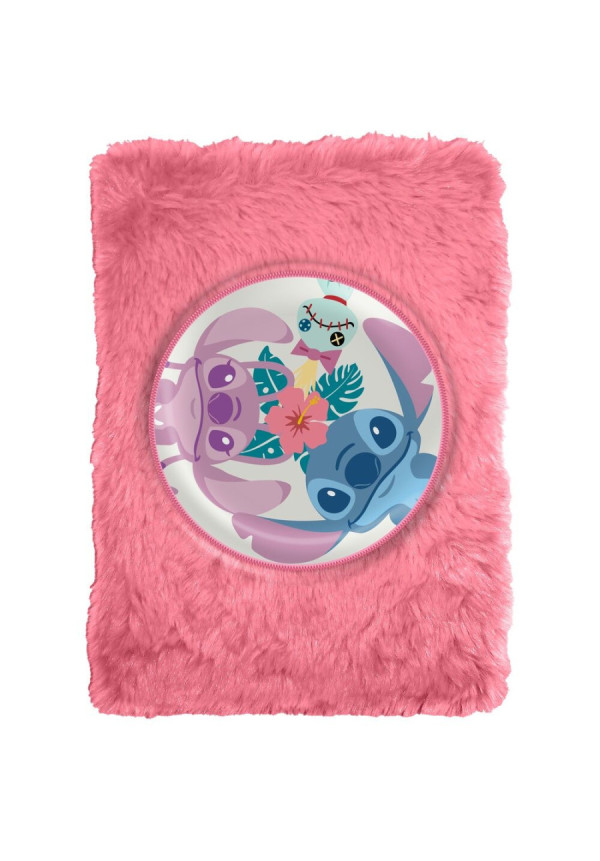 Libreta plush STITCH 