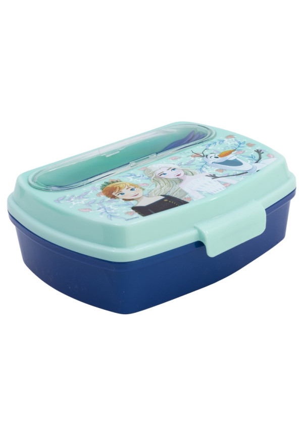 Tupper rect. cubiertos FROZEN