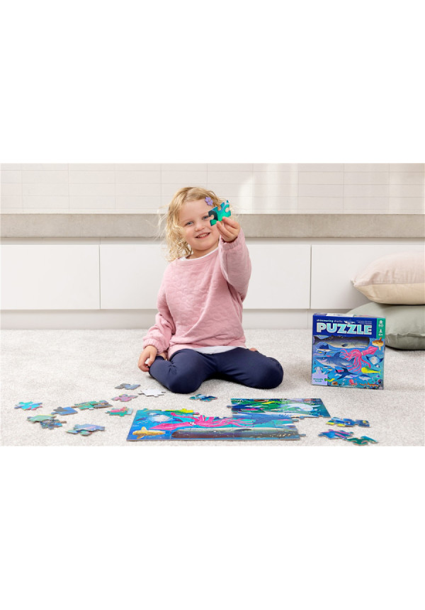 Puzzle 60pc SHARKS