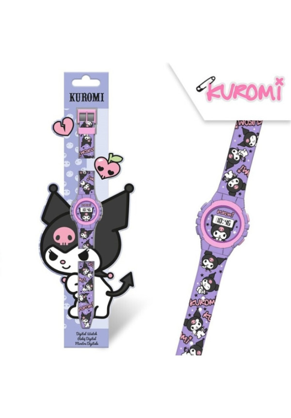 Reloj digital KUROMI