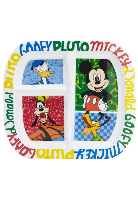Plato dividido MICKEY