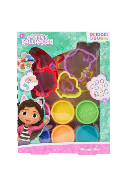 Set plastilina y moldes GABBYs
