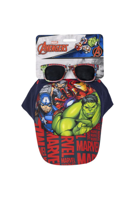 Set gorra + gafas AVENGERS