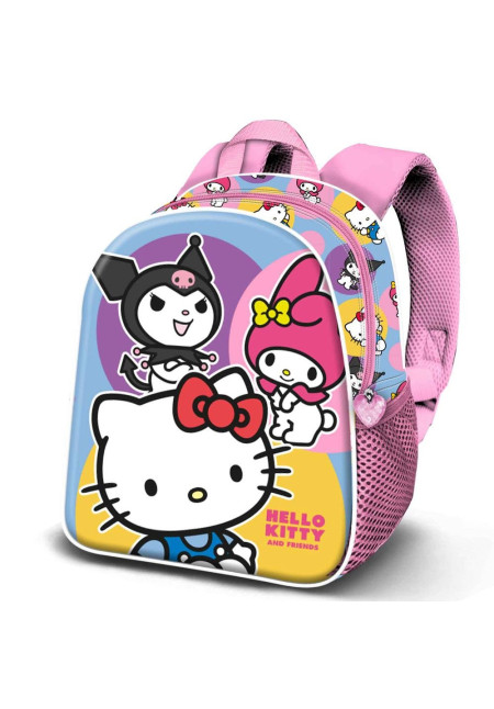 Mochila 31cm 3D HELLO KITTY