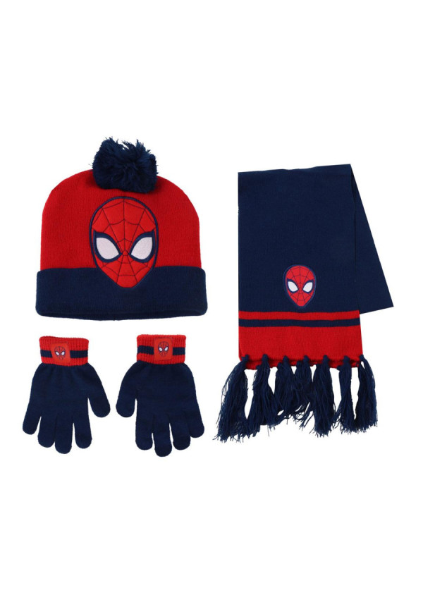 Set gorro guante bufanda SPIDER