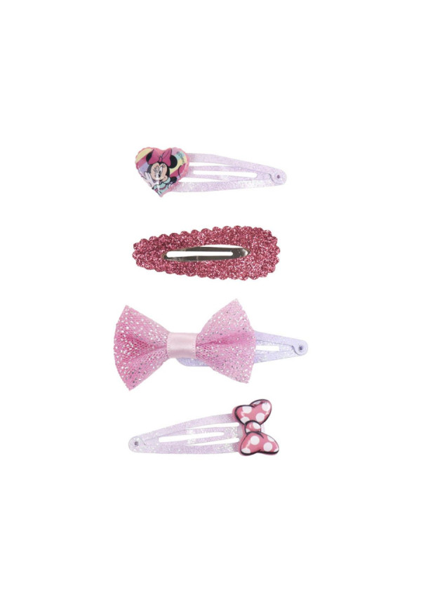 Clips 4pc MINNIE