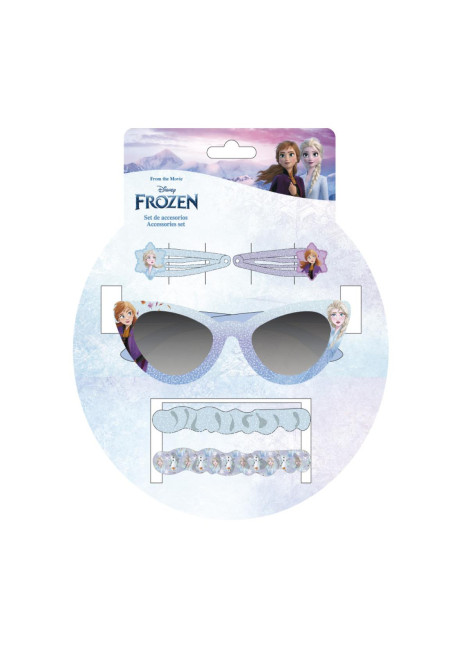 Set pelo + gafas FROZEN 