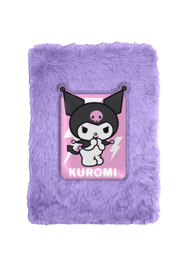 Libreta plush KUROMI