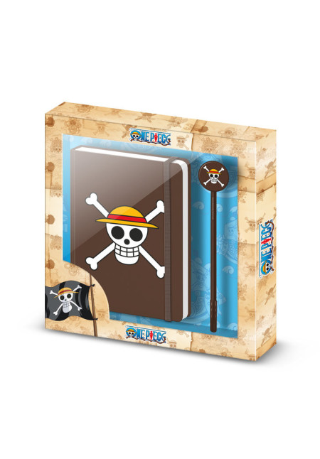 Set diario + boli ONE PIECE