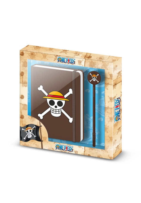 Set diario + boli ONE PIECE