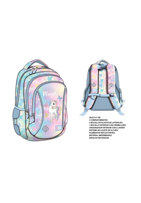 Mochila 41cm UNICORNIO