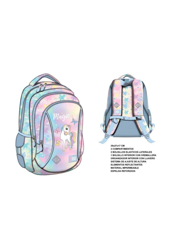 Mochila 41cm UNICORNIO