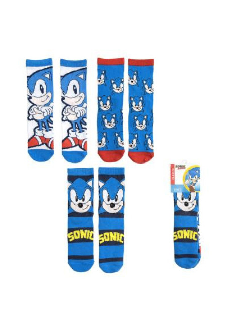 Set 3 calcetines SONIC