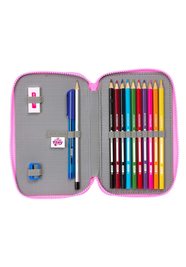 Plumier doble MY LITTLE PONY magic