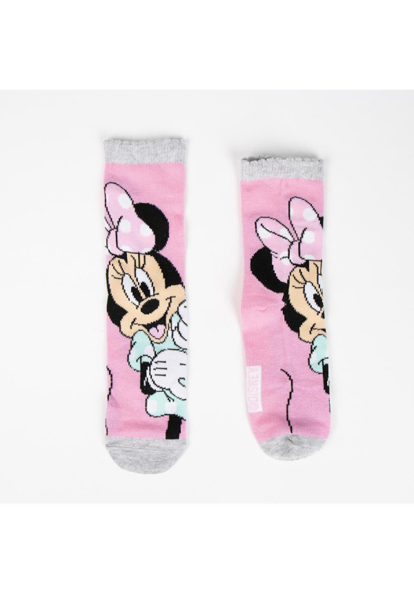 Set 4 calcetines + hucha MINNIE