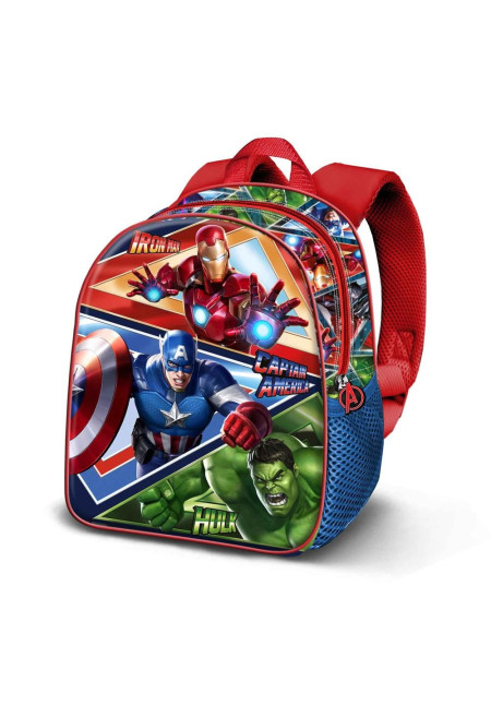 Mochila 31cm 3D AVENGERS