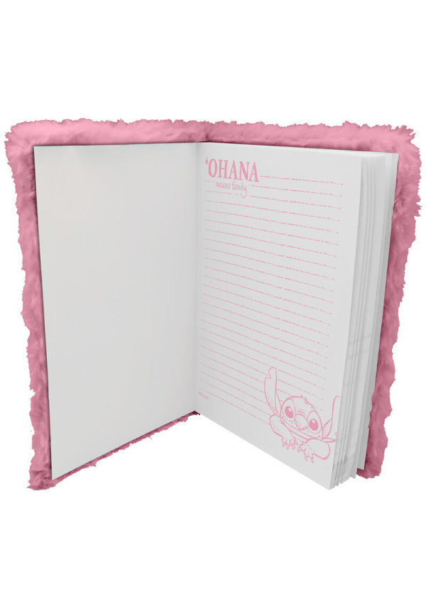 Libreta plush STITCH