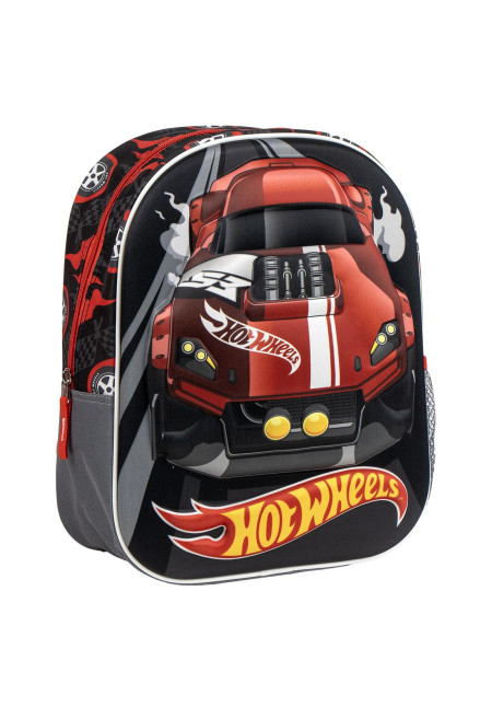 Mochila 31cm 3D HOT WHEELS