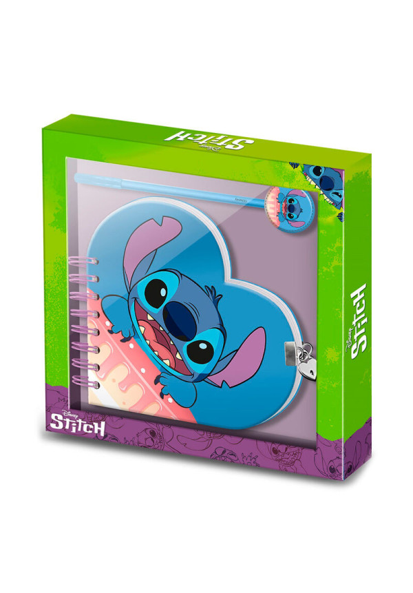 Set diario + boli STITCH