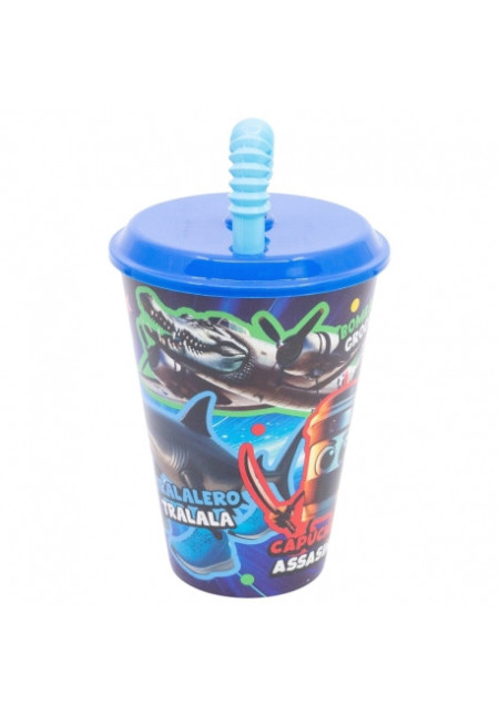 Vaso caña 430ml BRAINROT