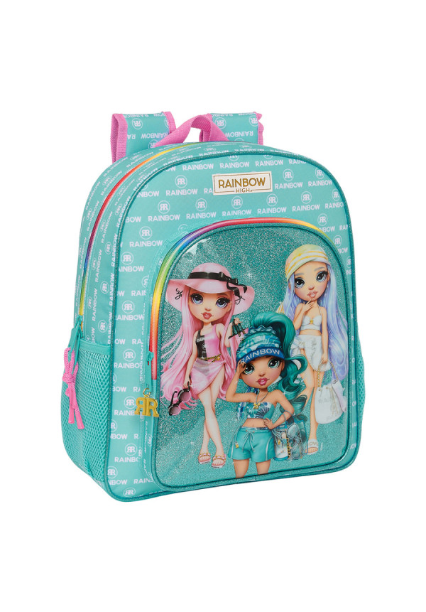 Mochila 38cm RAINBOW HIGH paradise