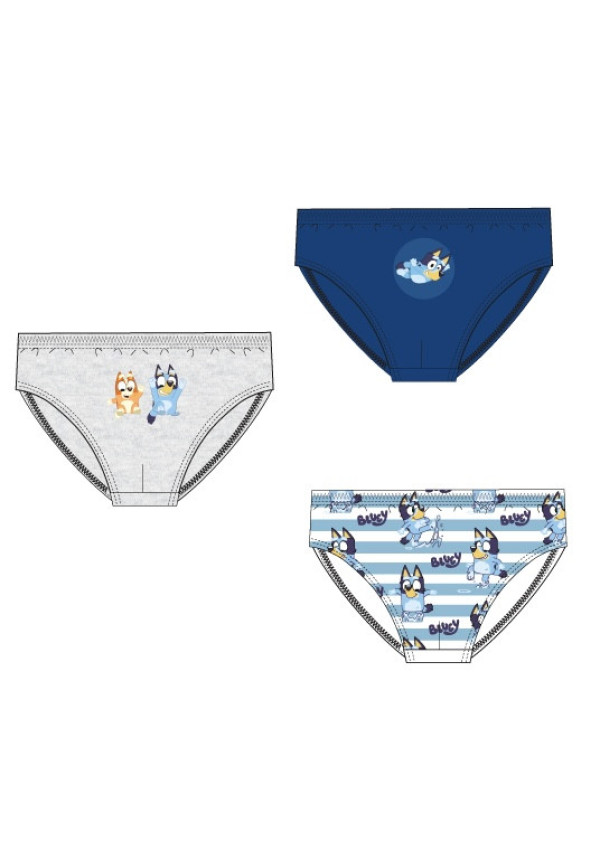 Set 3 slip BLUEY