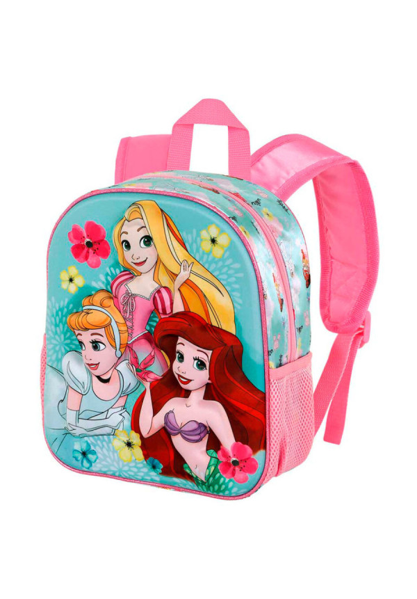 Mochila 31cm 3D PRINCESAS