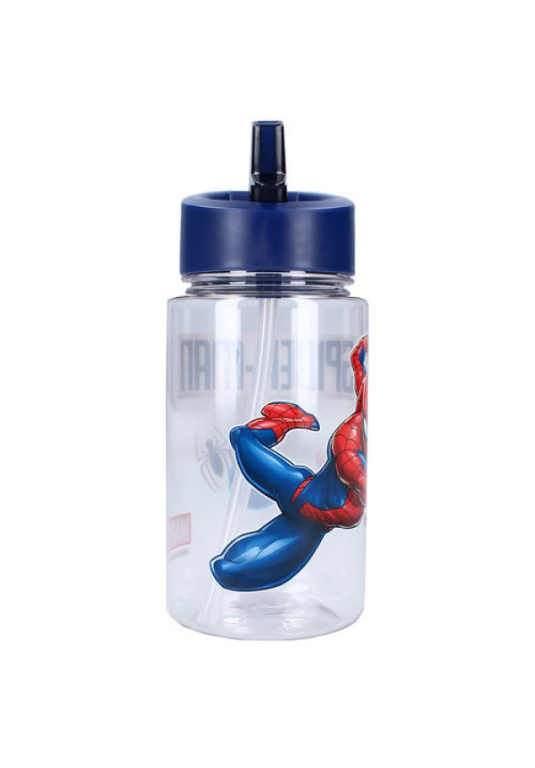 Botella pajita 450ml SPIDER