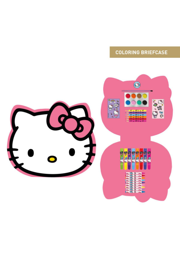 Set papeleria 3D HELLO KITTY