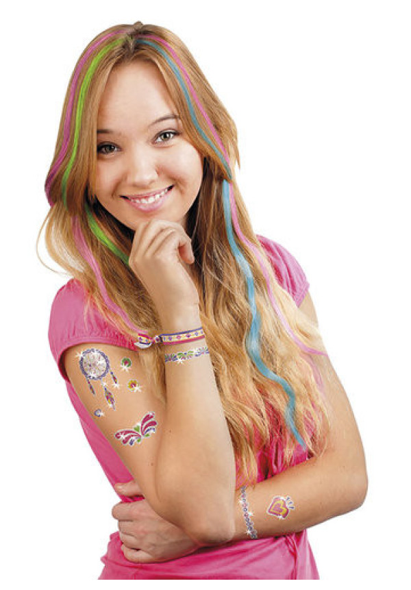 Set tattoos, pelo y uñas GLAMZ