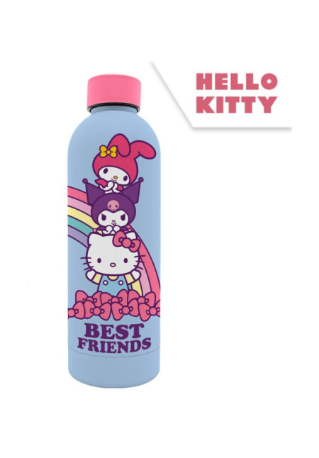 Botella aluminio 800ml HELLO KITTY